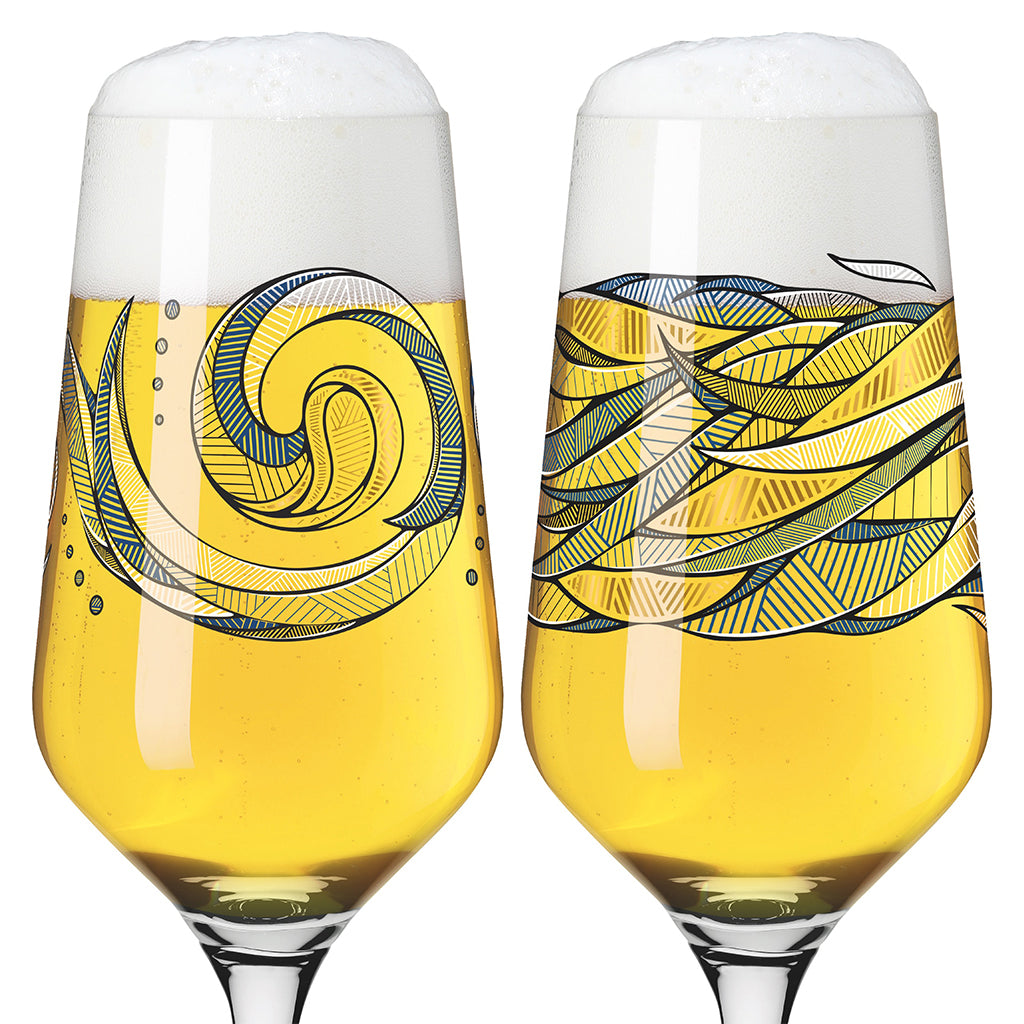 Brauchzeit Pilsner Beer Glass #2 (Set of 2)