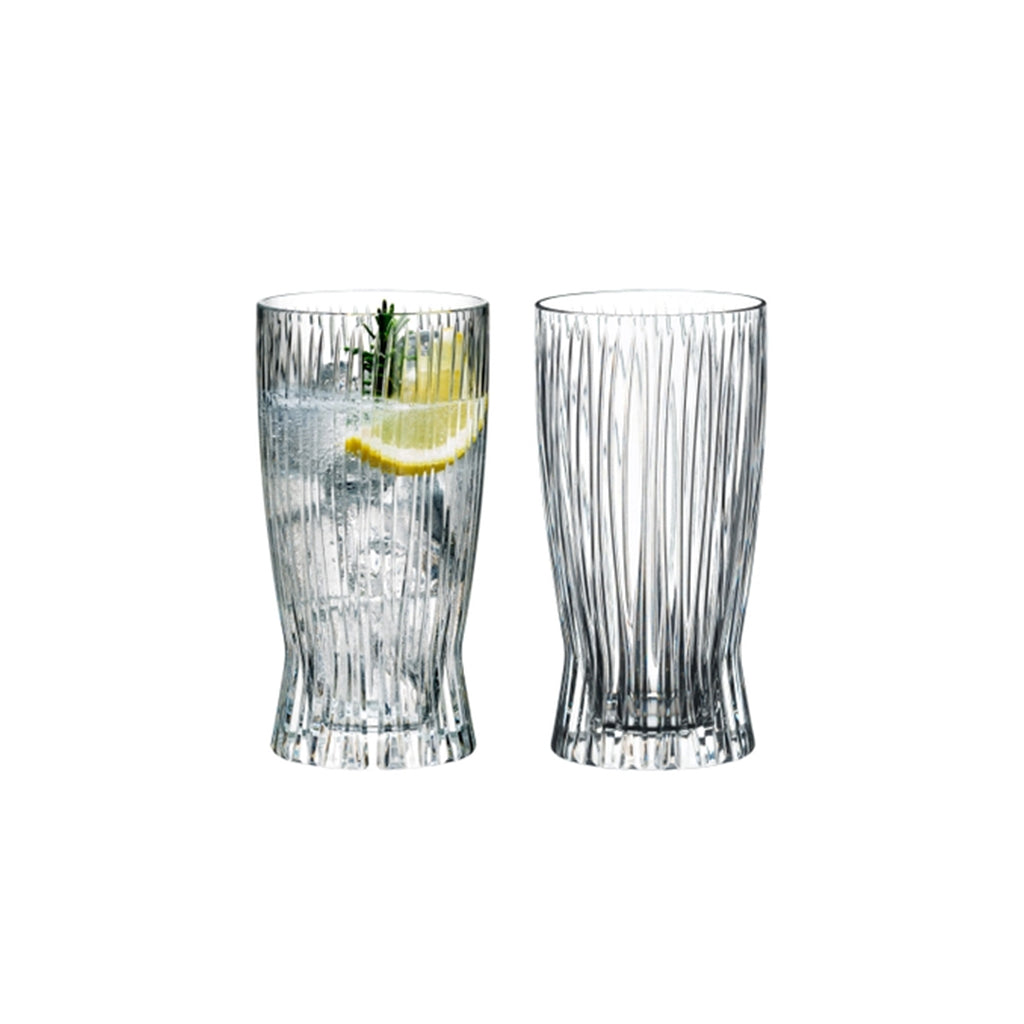 Fire Long Highball Glasses (Set of 2)