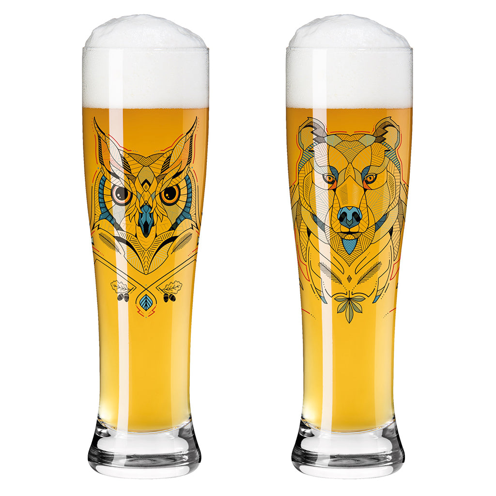 Brauchzeit Wheat Beer Glass #1 (Set of 2)