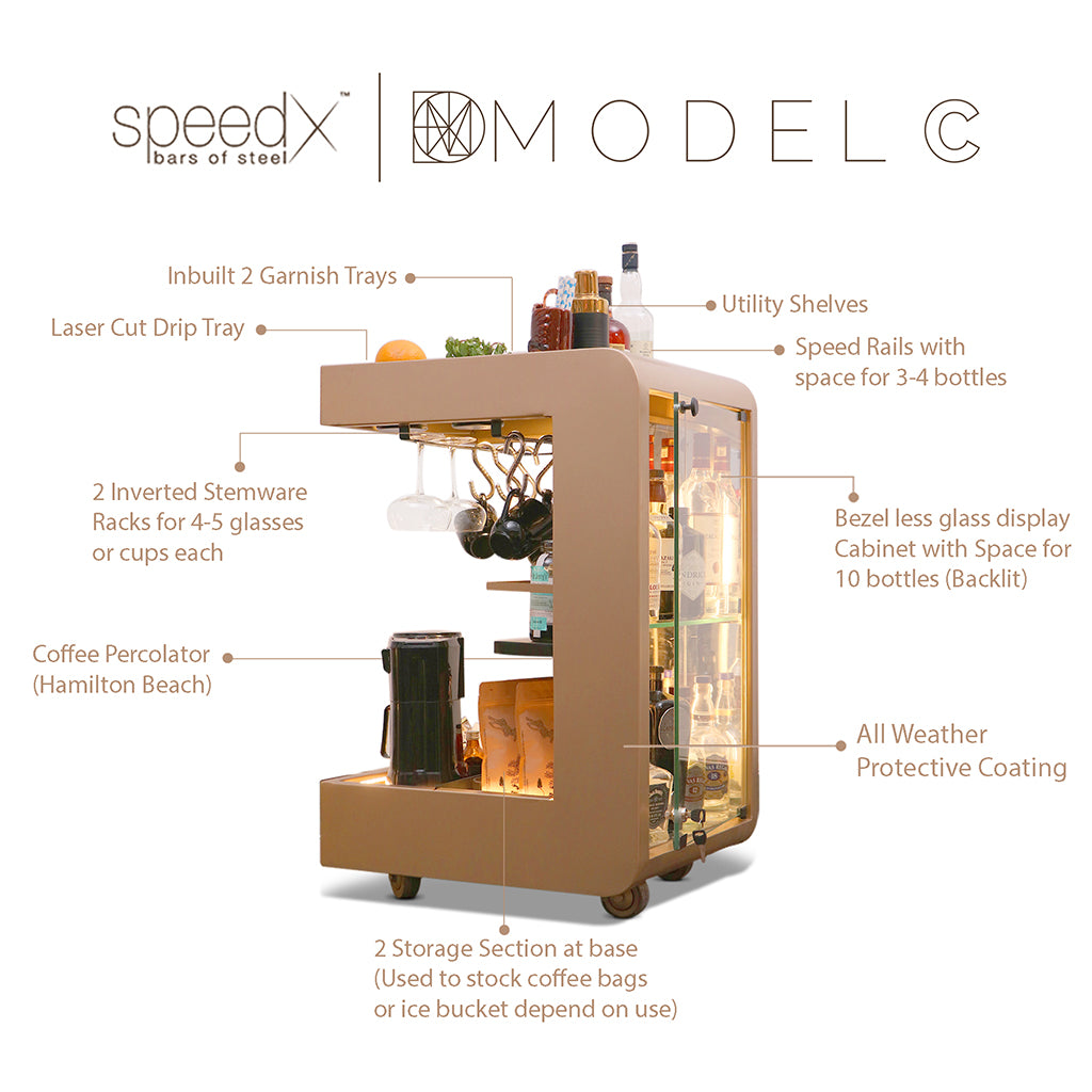 Model C - AM to PM Bar with Accessories