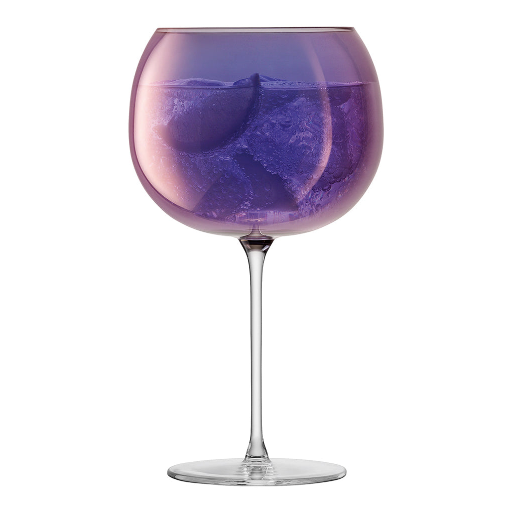 Aurora Balloon Glasses Polar Violet (Set of 4)