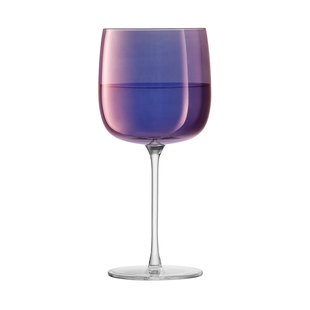 Aurora Wine Glasses Polar Violet (Set of 4)