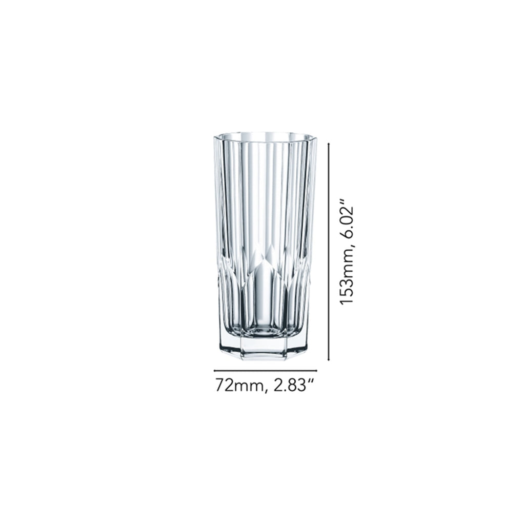 Aspen Long Drink Glasses (Set of 4)