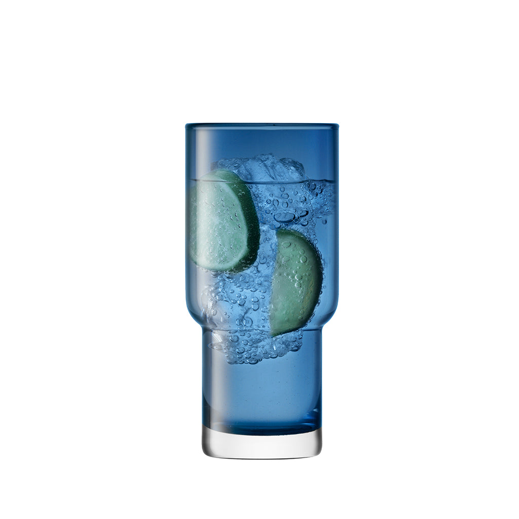 Utility Highball Sapphire (Set of 2)