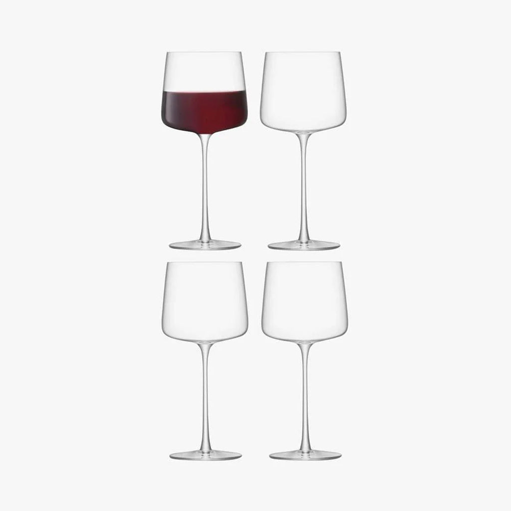 Metropolitan Red Wine Glasses (Set of 4)