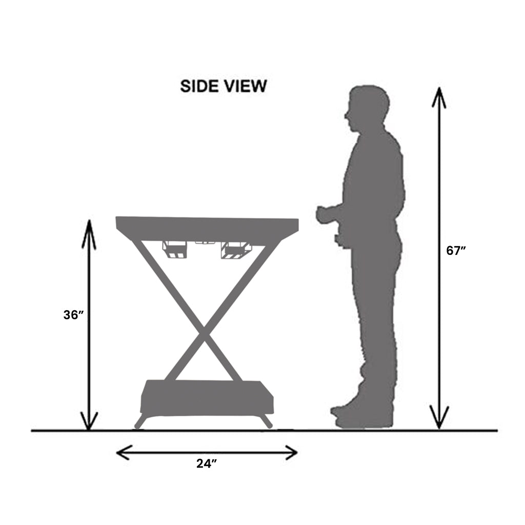 Model J - Foldable Bar Table