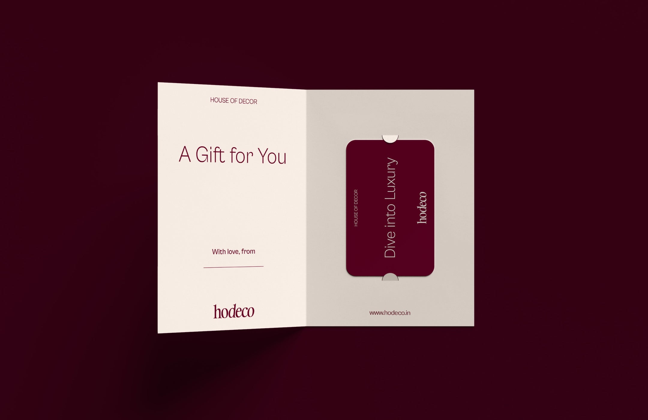 HODECO - The House of Decor Gift Card